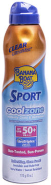 รูปภาพของ Banana Boat Sport Cool Zone UltraMist Clear 170g. สเปรย์กันแดดสูตรเย็น